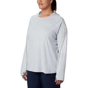 Dámské Mikiny Columbia PFG Tidal Deflector Plus Size Šedé DFPOWY378